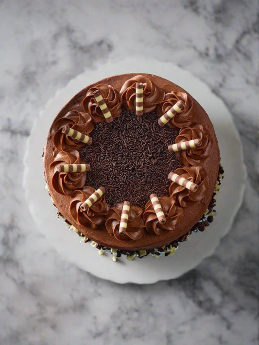 40th Birthday Cake Bundle - Ultimate Chocolate Layer Cake